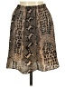 Unbranded Animal Print Brown Casual Skirt Size 8 - photo 2