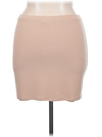 Leith Faux Leather Skirt (view 2)