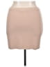 Leith Solid Tan Faux Leather Skirt Size XL - photo 2