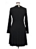 Unbranded Solid Black Casual Dress Size XL - photo 2