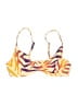 Blackbough Print Yellow Swimsuit Top Size S - photo 1