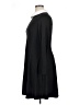 Unbranded Solid Black Casual Dress Size XL - photo 5