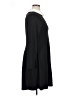 Unbranded Solid Black Casual Dress Size XL - photo 4