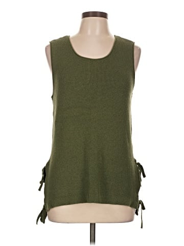 August Silk Sweater Vest (view 1)