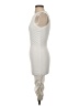 Unbranded Solid Ivory Cocktail Dress Size S - photo 5