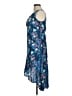 Assorted Brands Paisley Blue Cocktail Dress Size M (estimated) - photo 5