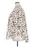 Shein Curve 100% Polyester Animal Print Ivory Short Sleeve Blouse Size 20 Plus (4) - photo 5