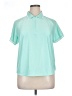 Unbranded Teal Short Sleeve Blouse Size XL - photo 1