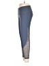 Victoria Sport Animal Print Gray Blue Active Pants Size MedEstimated - photo 5