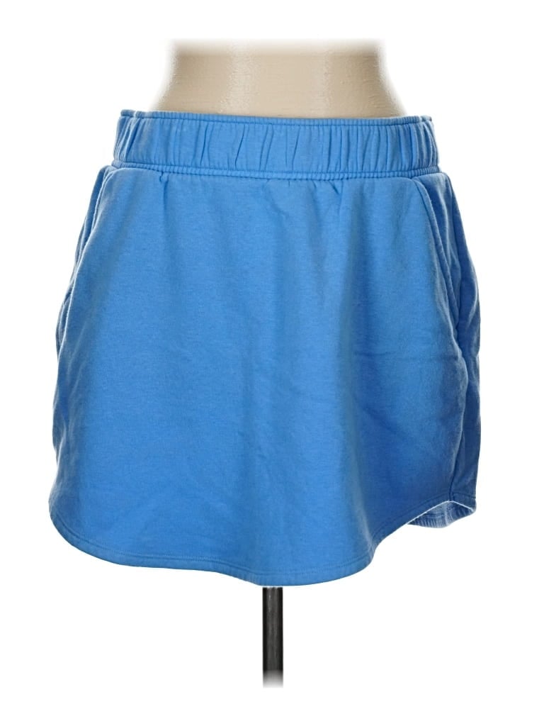 Pre-owned Wild Fable Casual Skirt In Blue