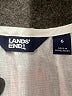 Lands' End 100% Linen Solid White Romper Size 6 - photo 4