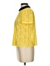 Zara Yellow Short Sleeve Blouse Size S - photo 5