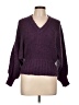 Assorted Brands 100% Acrylic Solid Purple Pullover Sweater Size L - photo 1
