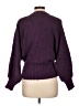 Assorted Brands 100% Acrylic Solid Purple Pullover Sweater Size L - photo 2