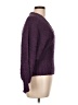 Assorted Brands 100% Acrylic Solid Purple Pullover Sweater Size L - photo 4