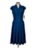Chaps Blue Cocktail Dress Size L - photo 1
