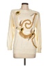 Assorted Brands Floral Ivory Pullover Sweater Size L (estimated) - photo 1