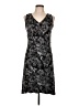 GAIAM Paisley Gray Cocktail Dress Size L (estimated) - photo 1