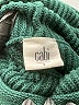 CAbi 100% Cotton Green Turtleneck Sweater Size S - photo 7