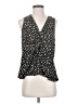 Pleione 100% Polyester Black Sleeveless Blouse Size XS - photo 1