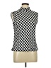 Lavish Checkered-gingham Black Sleeveless Turtleneck Size L - photo 1