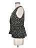 Pleione 100% Polyester Black Sleeveless Blouse Size XS - photo 5