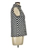 Lavish Checkered-gingham Black Sleeveless Turtleneck Size L - photo 4