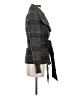 Zara Basic Plaid Gray Coat Size S - photo 4