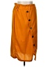 Shein Orange Casual Skirt Size 12 - photo 1