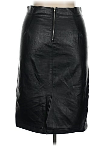 CATHERINE Catherine Malandrino Faux Leather Skirt (view 2)
