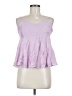 Assorted Brands Purple Sleeveless Blouse Size M - photo 1