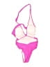 Unbranded Solid Pink One Piece Swimsuit Size XS (estimated) - photo 2