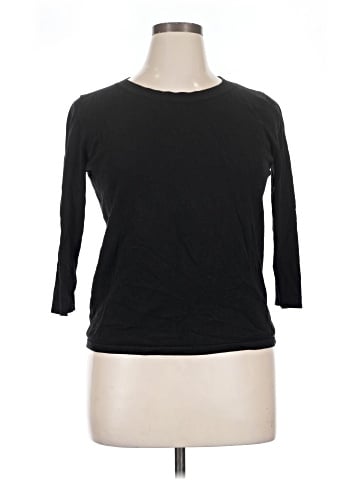 August Silk 3/4 Sleeve T-Shirt (view 1)