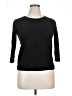 August Silk Black 3/4 Sleeve T-Shirt Size XL - photo 1