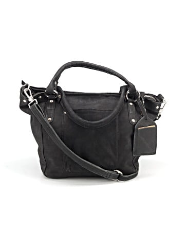 White + Warren Leather Satchel (view 1)