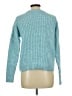 Time and Tru 100% Polyester Solid Teal Pullover Sweater Size L - photo 2