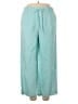 Boston Proper Teal Blue Linen Pants Size M - photo 1