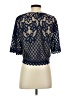 Allison Collection Blue 3/4 Sleeve Blouse Size S - photo 2