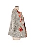 Chico's Floral Tweed Multi Color Ivory Blazer Size Lg (2) - photo 4