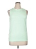 Fabletics Green Sleeveless T-Shirt Size XL - photo 1
