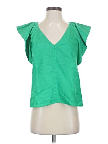 Velvet by Graham & Spencer Short Sleeve Blouse (view 1)