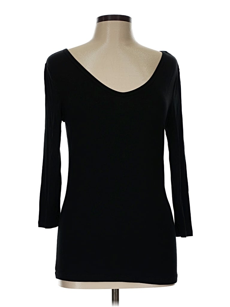 Pre-owned Cupio 3/4 Sleeve T-shirt In Black