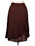 Le Lis 100% Polyester Animal Print Brown Casual Skirt Size XL - photo 1