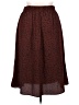 Le Lis 100% Polyester Animal Print Brown Casual Skirt Size XL - photo 2