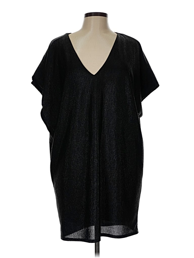 Pre-owned Assorted Brands Casual Dress In Black