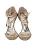 Givenchy Metallic Gold Sandals Size EU 38 1/2 - photo 2