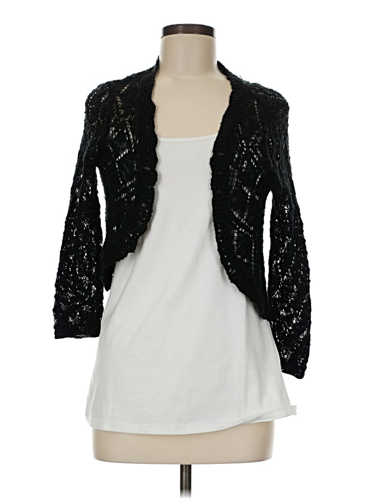 Pre-owned Freshman 1996 Cardigan Sweater In Black