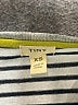 Tiny Stripes Silver Pullover Sweater Size XS - photo 7