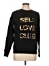Unbranded Print Black Sweatshirt Size L (estimated) - photo 1