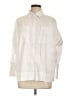 Marla Wynne Ivory 3/4 Sleeve Button-Down Shirt Size L - photo 1